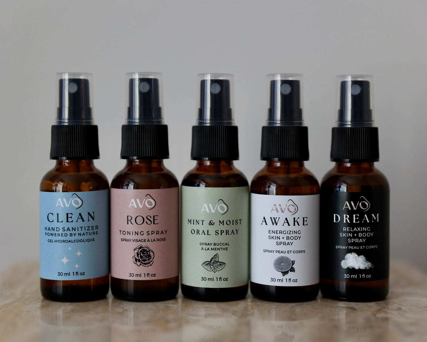 Travel Mini's Spray Collection